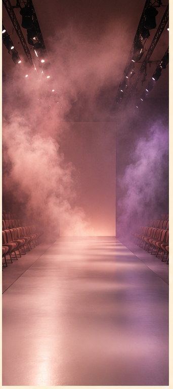Een catwalk ruikt nooit toevallig