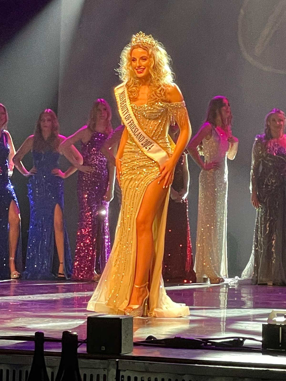 Zana Udo als Miss Beauty Friesland